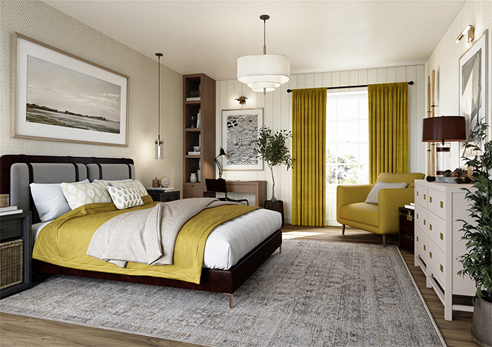 Ultra Luxe Velvet, Old Gold - Made to Measure Curtains - Image 7